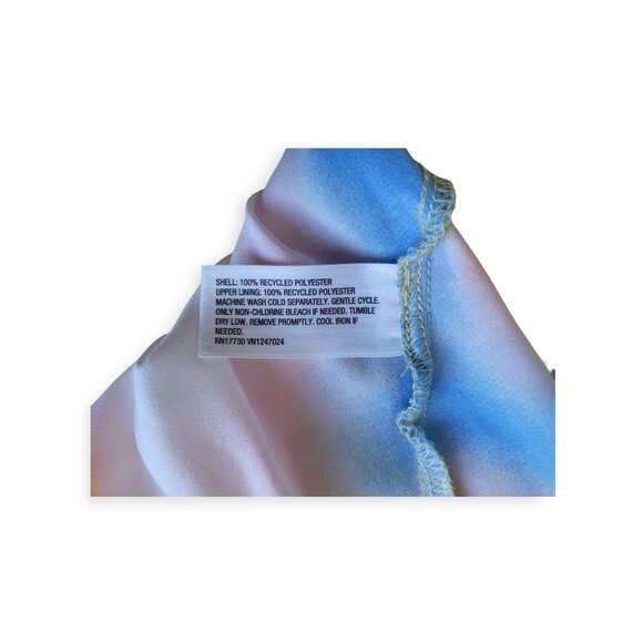 Long Satin Sunset Slip Dress by Diane Von Furstenberg for Target size XL - Picture 8 of 10